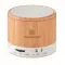Speaker bluetooth in bamboo - 3W - ROUND BAMBOO - Anteprima 11