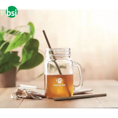 Cannucce in bamboo - NATURAL STRAW - Immagine 3