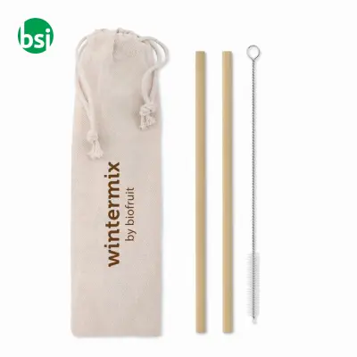 Cannucce in bamboo - NATURAL STRAW - Immagine 5