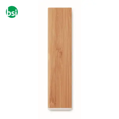 Power bank in bamboo - 2200 mAh - POWERBAM - Immagine 6
