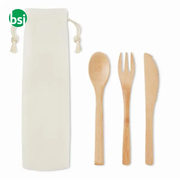 Set posate in bamboo - SETBOO -  1