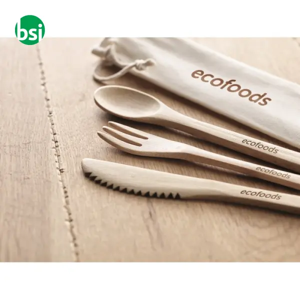 Set posate in bamboo - SETBOO -  4
