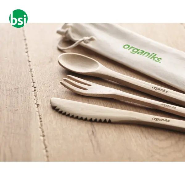 Set posate in bamboo - SETBOO -  5