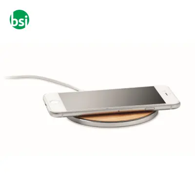 Caricatore wireless in bamboo - DESPAD - Immagine 5