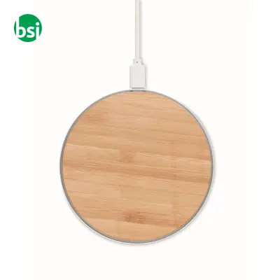Caricatore wireless in bamboo - DESPAD - Immagine 6
