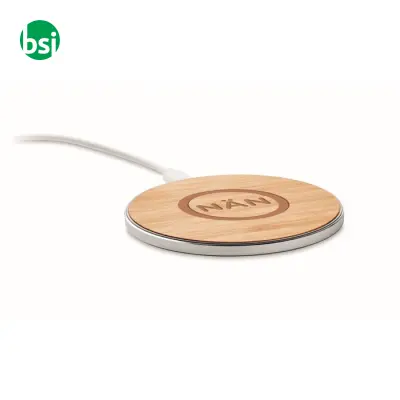 Caricatore wireless in bamboo - DESPAD - Immagine 4