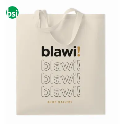 Shopper in cotone da 140gr - MARKETA + - Immagine 5