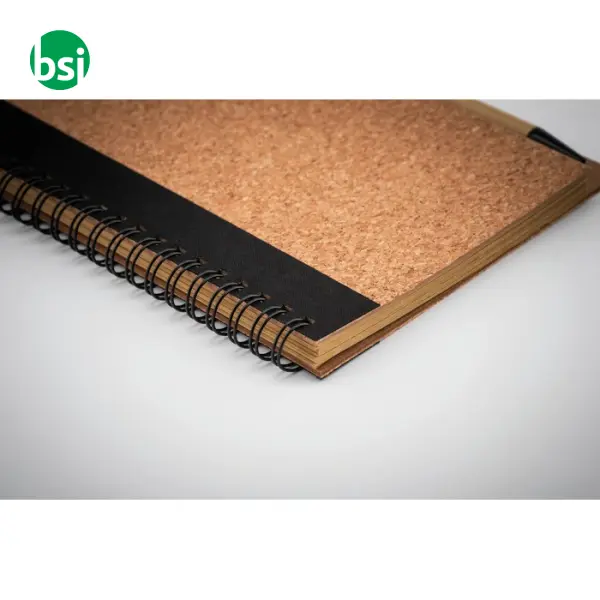 Notebook in sughero c/penna - SONORA PLUSCORK -  5