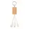 Cavo 3 in 1 in bamboo - CLAUER - Anteprima 3