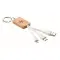 Cavo 3 in 1 in bamboo - CLAUER - Anteprima 6