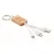 Cavo 3 in 1 in bamboo - CLAUER - Anteprima 7