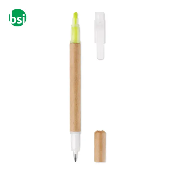 2 in 1 penna ed evidenziatore - DUO PAPER -  1