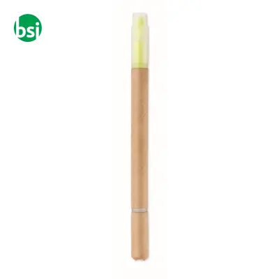 2 in 1 penna ed evidenziatore - DUO PAPER - Immagine 2