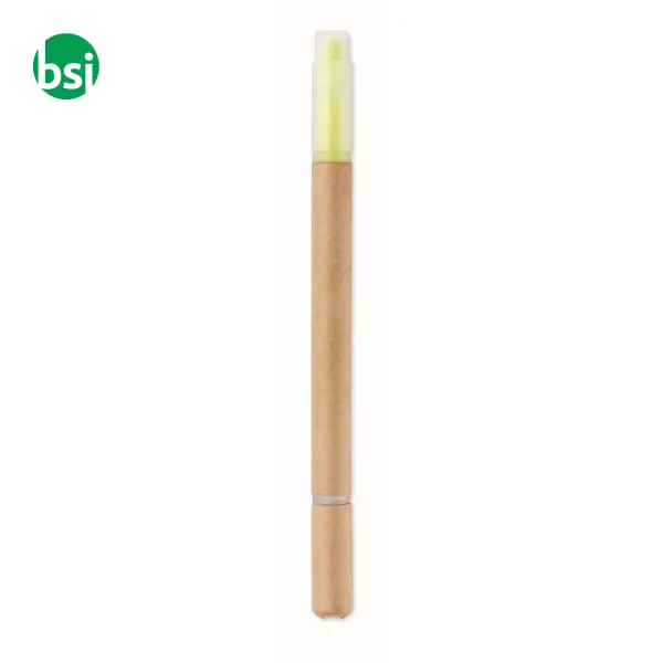 2 in 1 penna ed evidenziatore - DUO PAPER -  2