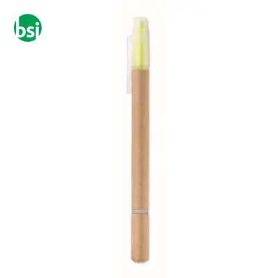 2 in 1 penna ed evidenziatore - DUO PAPER - Immagine 3