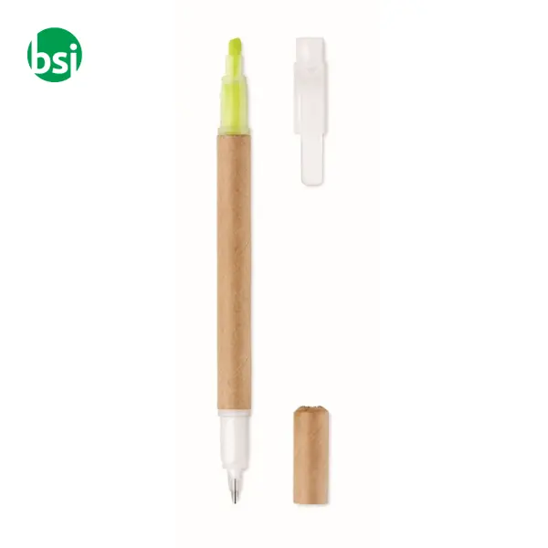 2 in 1 penna ed evidenziatore - DUO PAPER -  8