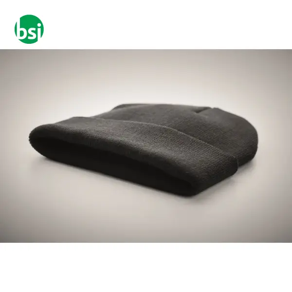 Berretto in RPET con risvolto - POLO RPET -  2
