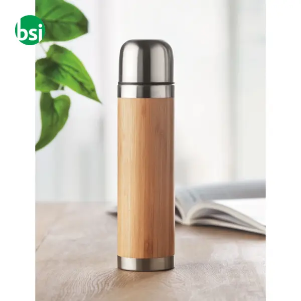 Thermos rivestito in bamboo - 400ml - CHAN BAMBOO -  2