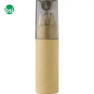 Set 6 matite colorate personalizzabile Libbie - Immagine 10