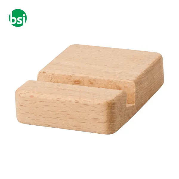 Supporto per smartphone in legno Nyla -  1