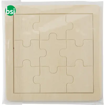 Gioco del puzzle personalizzabile in legno Alvaro - Immagine 4