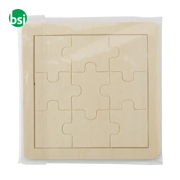 Gioco del puzzle personalizzabile in legno Alvaro -  4