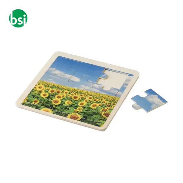 Gioco del puzzle personalizzabile in legno Alvaro -  1