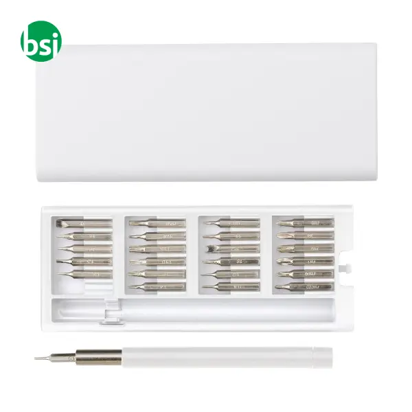 Set cacciaviti 24 pezzi custodia Arthur -  7