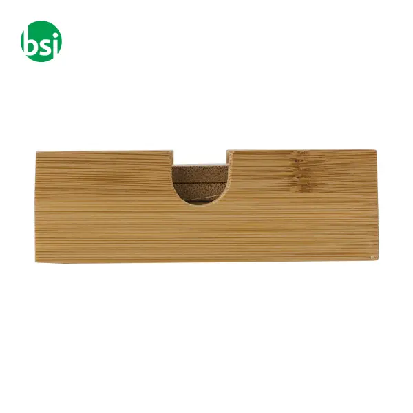 Set sottobicchieri di bamboo Archer -  2