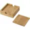Set sottobicchieri di bamboo Archer - Anteprima 3