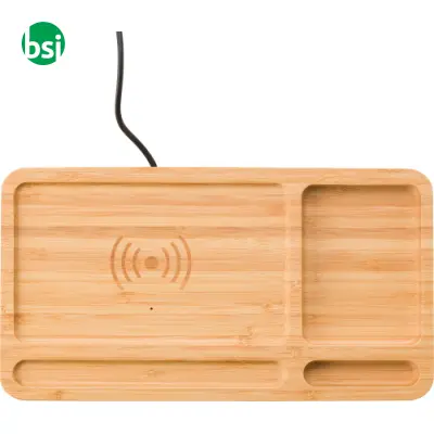 Organizer da scrivania in bamboo Faye - Immagine 5
