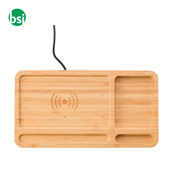 Organizer da scrivania in bamboo Faye -  5