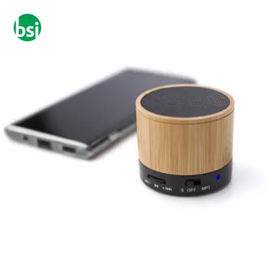 Speaker wireless in bamboo Rosalinda - Immagine 8