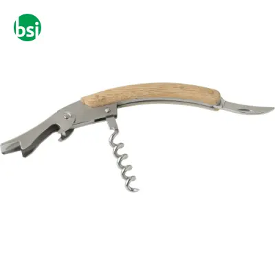 Coltello da cameriere in bamboo e acciaio inox Lenny - Immagine 6