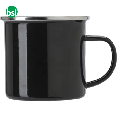 Bicchiere smaltato 350ml Jamaal - Immagine 2