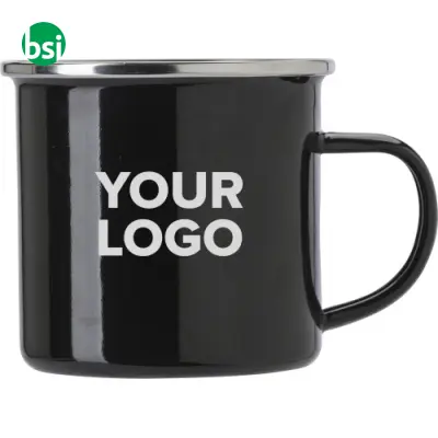Bicchiere smaltato 350ml Jamaal - Immagine 3