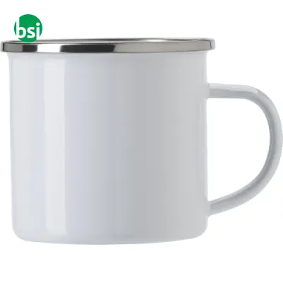 Bicchiere smaltato 350ml Jamaal - Immagine 5