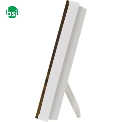 Stazione meteorologica in bamboo ABS e vetro Lia - Immagine 2