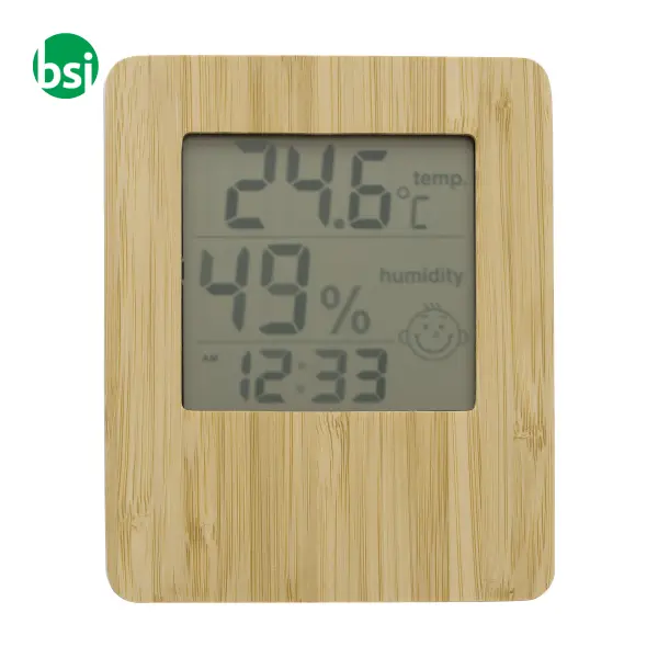 Stazione meteorologica in bamboo e ABS Piper -  2