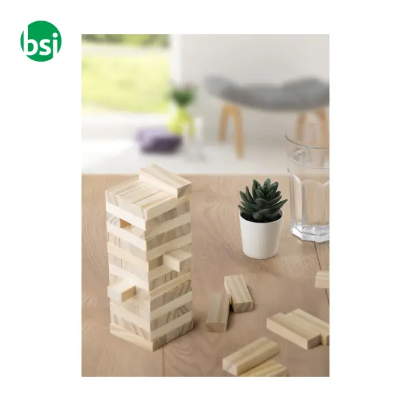 Gioco in legno di pino torre oscillante Gisa -  5