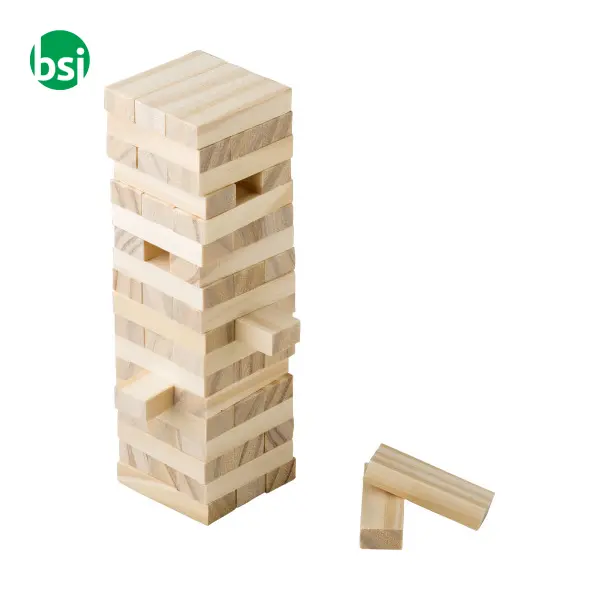 Gioco in legno di pino torre oscillante Gisa -  2