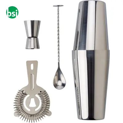 Set cocktail in acciaio inox Tatiana - Immagine 2