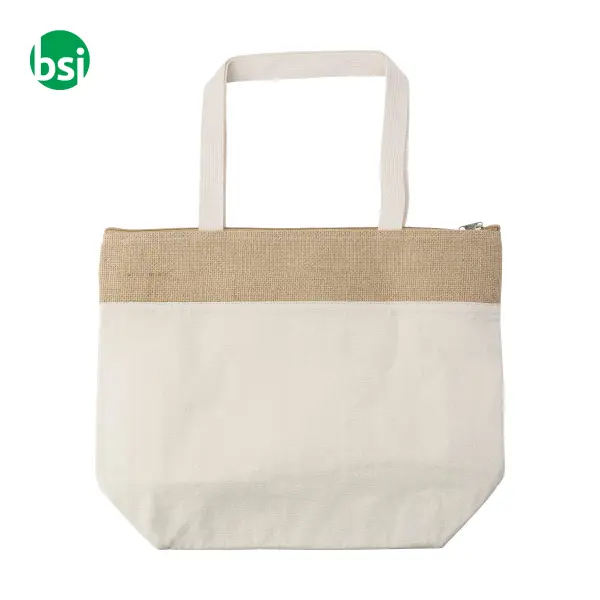 Borsa termica in juta e cotone 220 gr Randy -  2