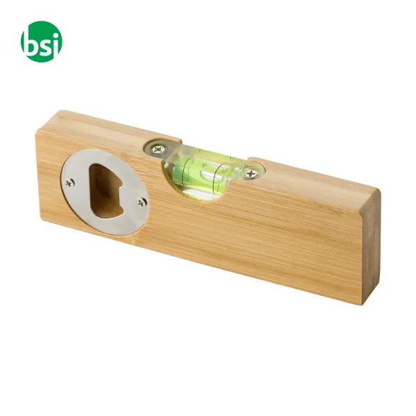 Apribottiglie in bamboo personalizzabile Sherry -  1