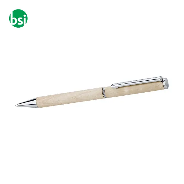 Penna a sfera in legno di acero Lucienne -  1