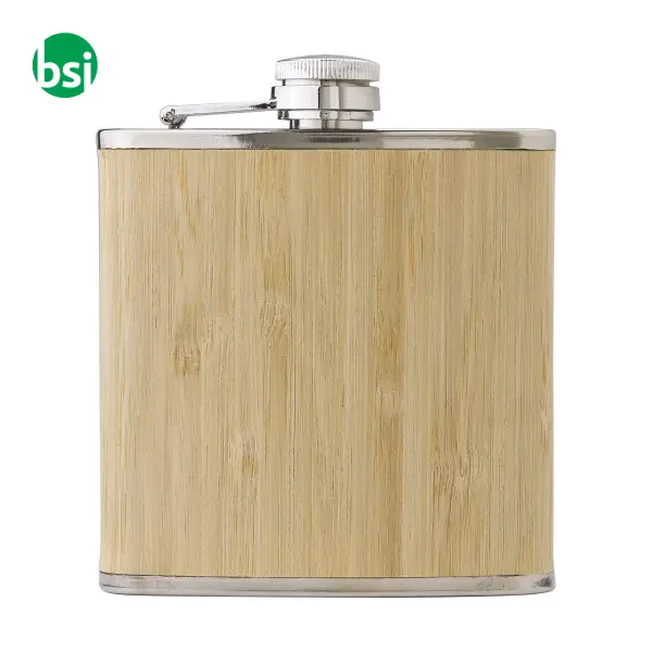 Fiaschetta in acciaio inox e bamboo Hayden -  2