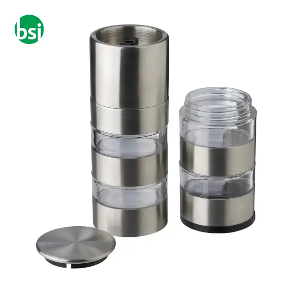 Macinaspezie in acciaio inox personalizzabile Rylan -  3