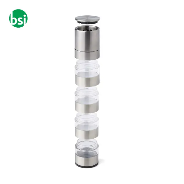 Macinaspezie in acciaio inox personalizzabile Rylan -  4