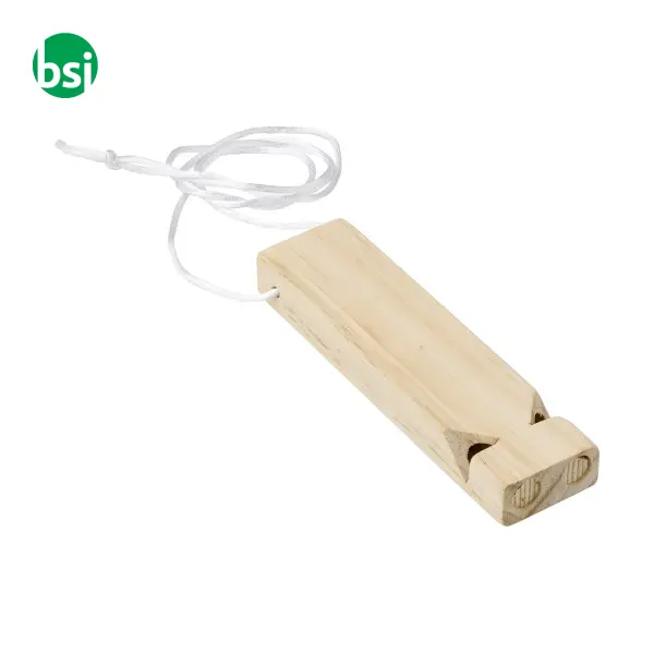 Fischietto in legno di pino personalizzabile Holden -  1