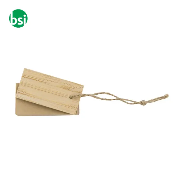 Set memo con copertina in bamboo Kingston -  4